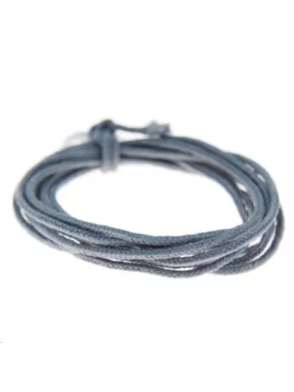 Fashion cord  0,8mm gris  Fashion cord 0,8mm- 1