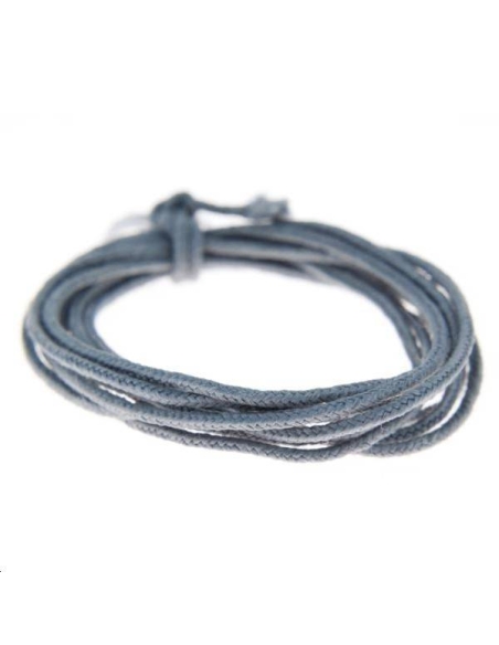 Fashion cord  0,8mm gris  Fashion cord 0,8mm- 1 Fashion cord  0,8mm gris  Fashion cord 0,8mm- 1