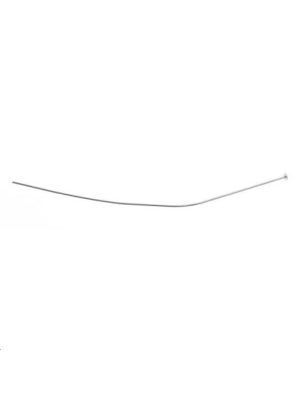 Clou 80x0,6mm plaqué argent  Apprêts de montages- 1