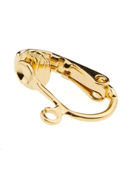 Clips d'oreilles avec anneau  Boucles d'oreilles- 1