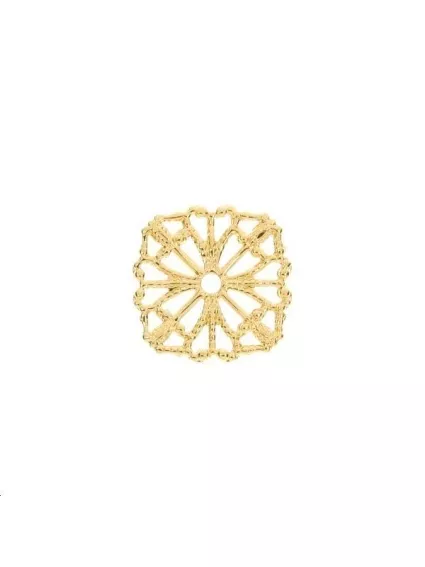 Carré filigrane plat 13x13mm  Filigranes- 1