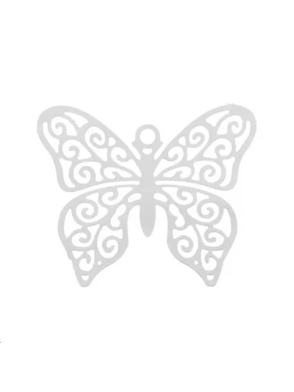 Filigrane papillon 27x21mm  Filigranes- 1