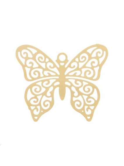 Filigrane papillon 27x21mm  Filigranes- 1