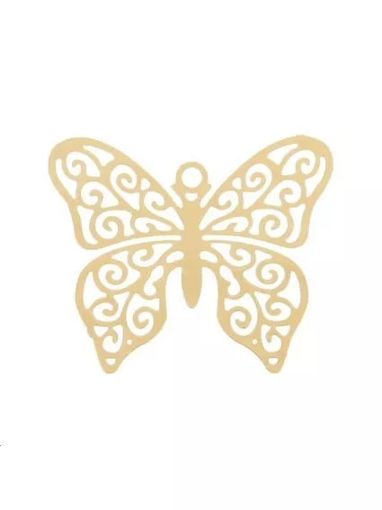 Filigrane papillon 27x21mm  Filigranes- 1