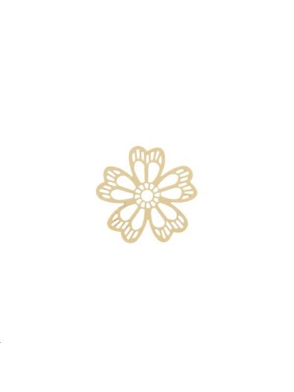Filigrane fleur 11mm  Filigranes- 1