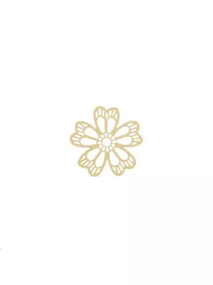 Filigrane fleur 11mm  Filigranes- 1