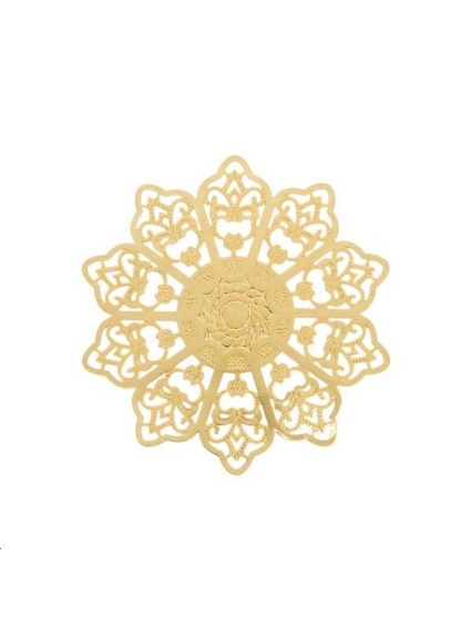 Filigrane rosace soleil 48mm  Filigranes- 1