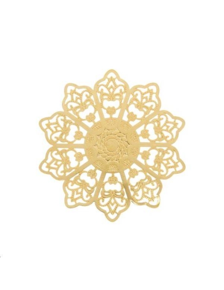 Filigrane rosace soleil 48mm  Filigranes- 1