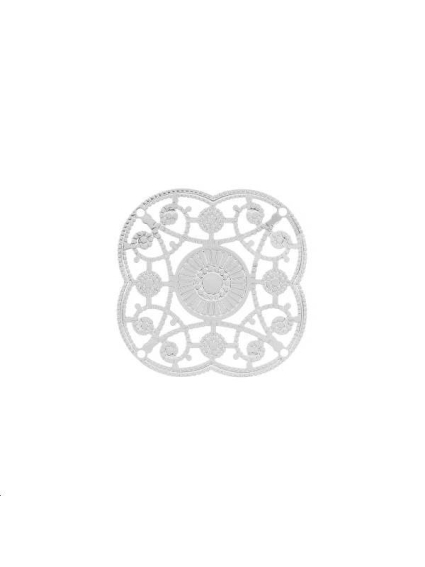 Filigrane rosace 31mm 4 trous  Filigranes- 1
