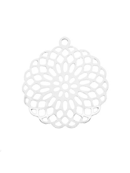 Filigrane rond 15mm 1 anneau  Filigranes- 1
