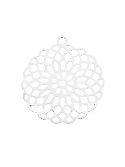 Filigrane rond 15mm 1 anneau  Filigranes- 1