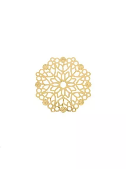 Filigrane rosace fleur 29mm  Filigranes- 1