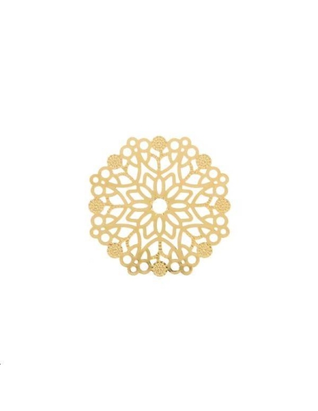 Filigrane rosace fleur 29mm  Filigranes- 1