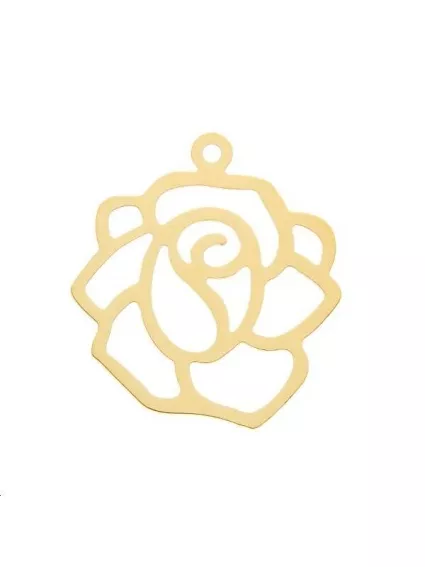 Filigrane fleur 19mm 1 anneau  Filigranes- 1