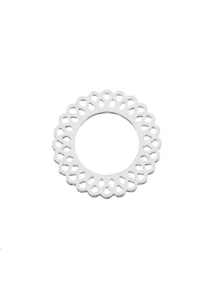 Filigrane rosace dentelle 9mm  Filigranes- 1