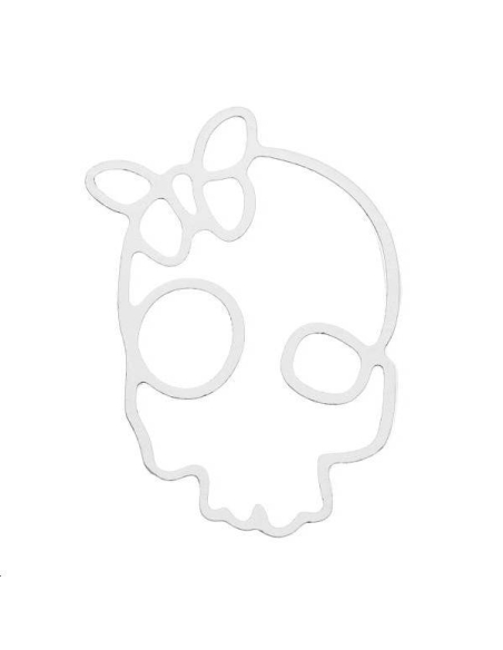 Filigrane tête de mort papillon 30x20mm  Filigranes- 1 Filigrane tête de mort papillon 30x20mm  Filigranes- 1