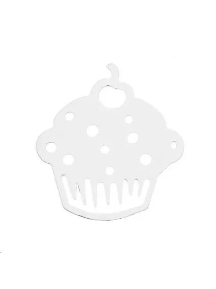 Filigrane cupcake 14x15mm  Filigranes- 1
