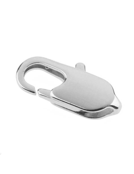 Fermoir mousqueton long 16,5mm  Fermoirs- 1 Fermoir mousqueton long 16,5mm  Fermoirs- 1