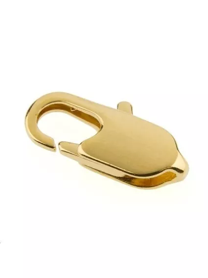 Fermoir mousqueton long 16,5mm  Fermoirs- 1