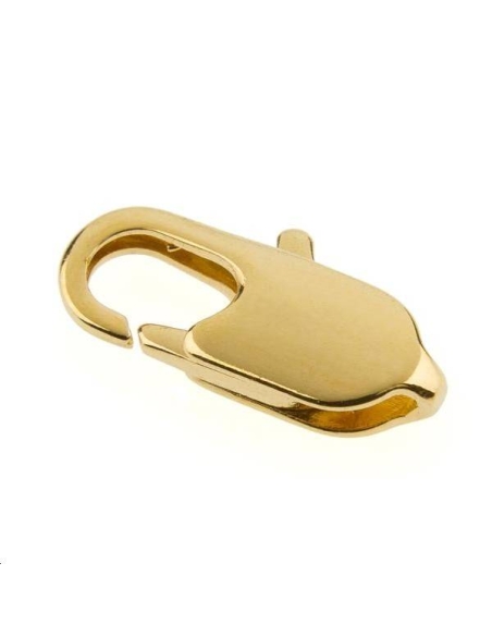 Fermoir mousqueton long 16,5mm  Fermoirs- 1