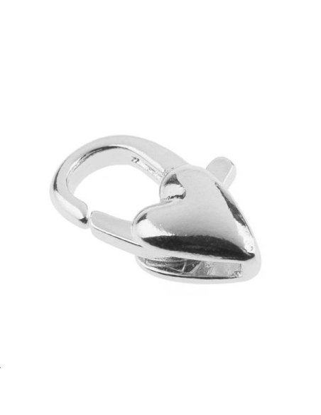 Fermoir fantaisie coeur 12mm  Fermoirs- 1