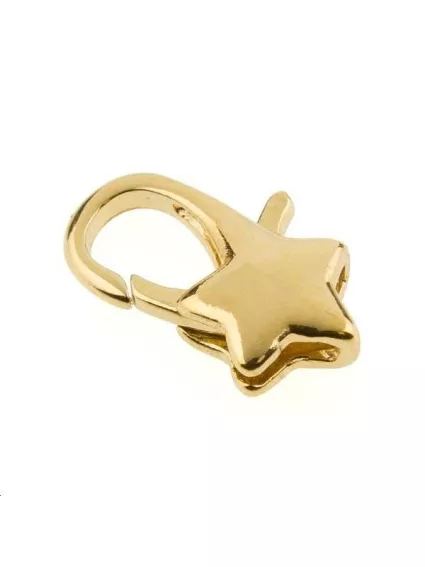 Fermoir fantaisie étoile 16mm  Fermoirs- 1