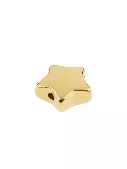 Etoile 8mm 2 trous passants  Intercalaires- 1