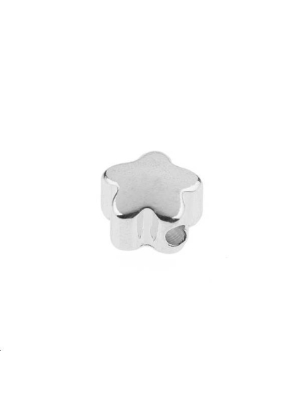 Fleur 6mm 2 trous passants  Intercalaires- 1