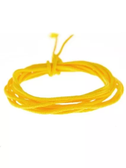 Fashion cord  0,8mm jaune fluo  Fashion cord 0,8mm- 1