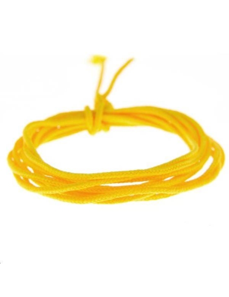 Fashion cord  0,8mm jaune fluo  Fashion cord 0,8mm- 1 Fashion cord  0,8mm jaune fluo  Fashion cord 0,8mm- 1