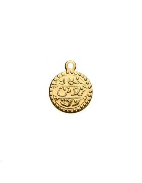 Pampille pièce arabe 13mm  Pampilles- 1 Pampille pièce arabe 13mm  Pampilles- 1