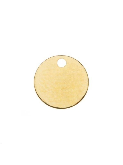 Disque 12mm 1 trou  Pampilles- 1