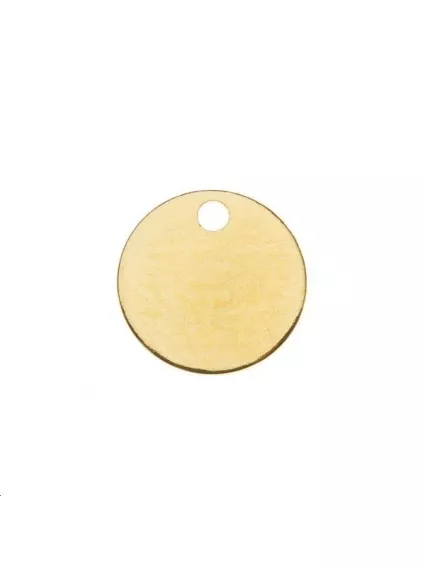 Disque 12mm 1 trou  Pampilles- 1