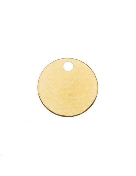 Disque 12mm 1 trou  Pampilles- 1