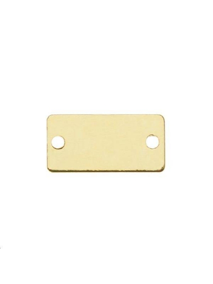Rectangle 10x5mm 2 trous  Pampilles- 1