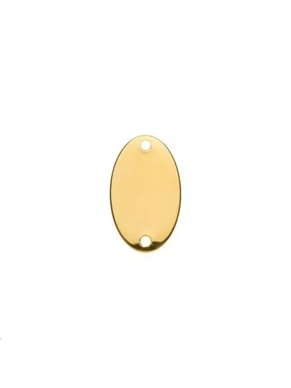 Oval 17x10mm 2 trous  Pampilles- 1
