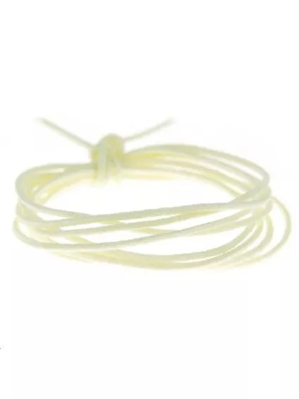 Fashion cord  0,8mm jaune paille  Fashion cord 0,8mm- 1