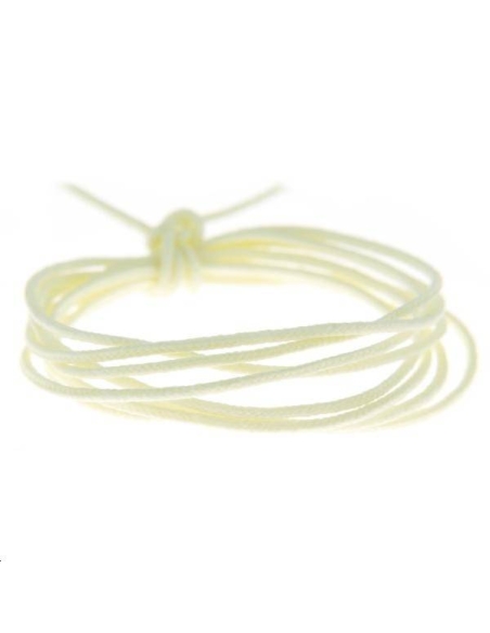 Fashion cord  0,8mm jaune paille  Fashion cord 0,8mm- 1