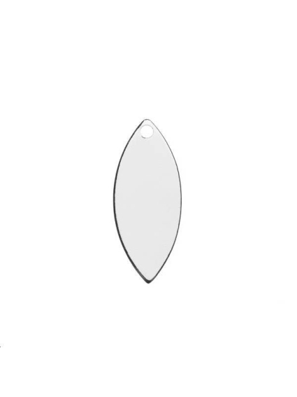 Pampille navette 24x10mm 1 trou  Pampilles- 1