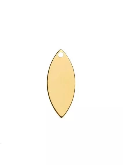 Pampille navette 24x10mm 1 trou  Pampilles- 1