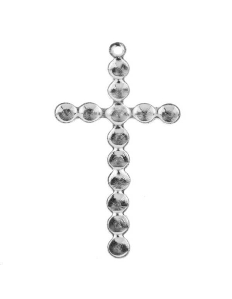 Pendentif croix à strasser  Pendentifs- 1