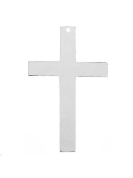 Pendentif croix pleine 40x24mm  Pendentifs- 1