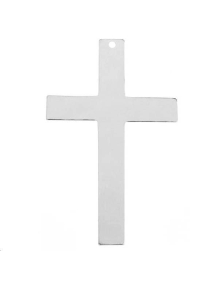 Pendentif croix pleine 40x24mm  Pendentifs- 1