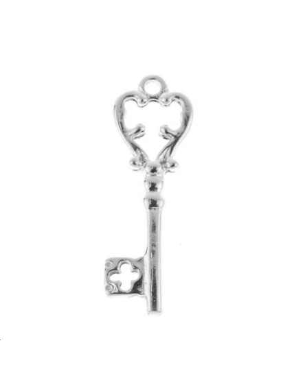 Pendentif clef 30x9mm  Pendentifs- 1