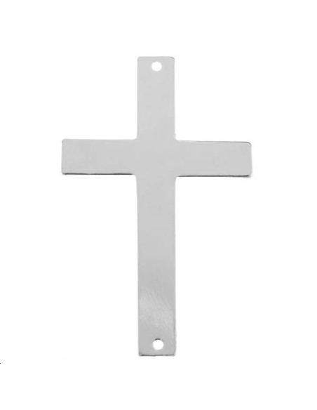 Pendentif croix pleine 40x24mm  Pendentifs- 1