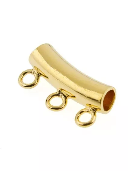 Tube 12x4mm 3 anneaux  Tubes- 1