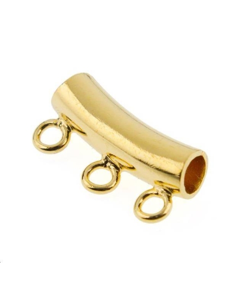 Tube 12x4mm 3 anneaux  Tubes- 1
