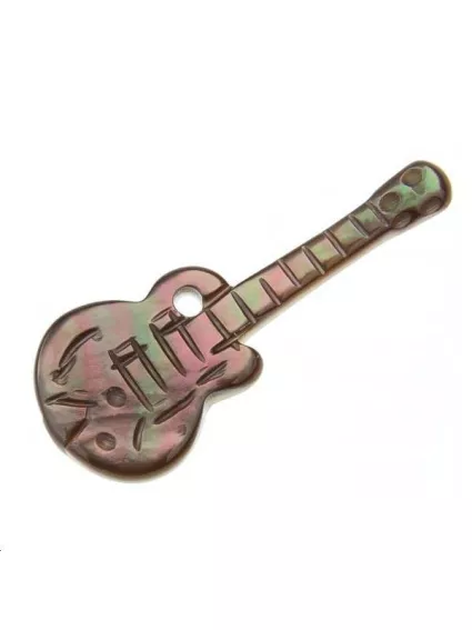 Nacre guitare  Les pendentifs en nacre- 1
