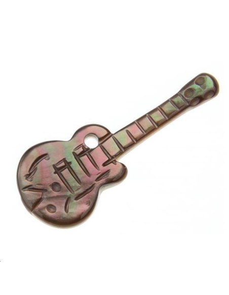 Nacre guitare  Les pendentifs en nacre- 1