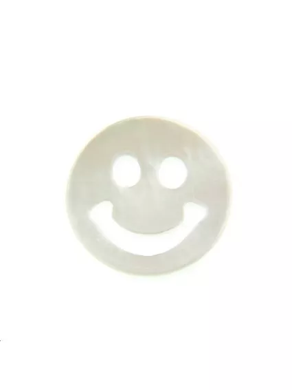 Nacre blanche smiley  Les pendentifs en nacre- 1